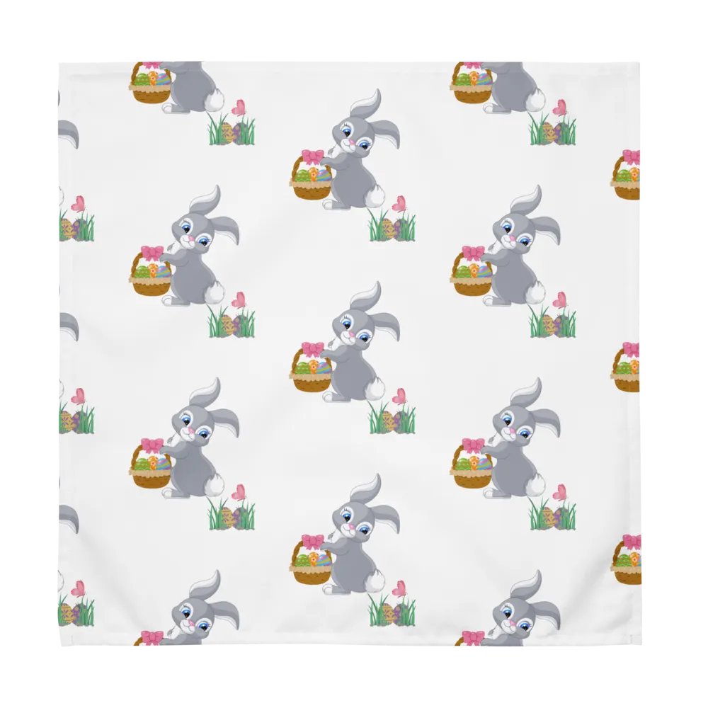 Easter Bunny Cloth Napkin Set (4) product image (2)