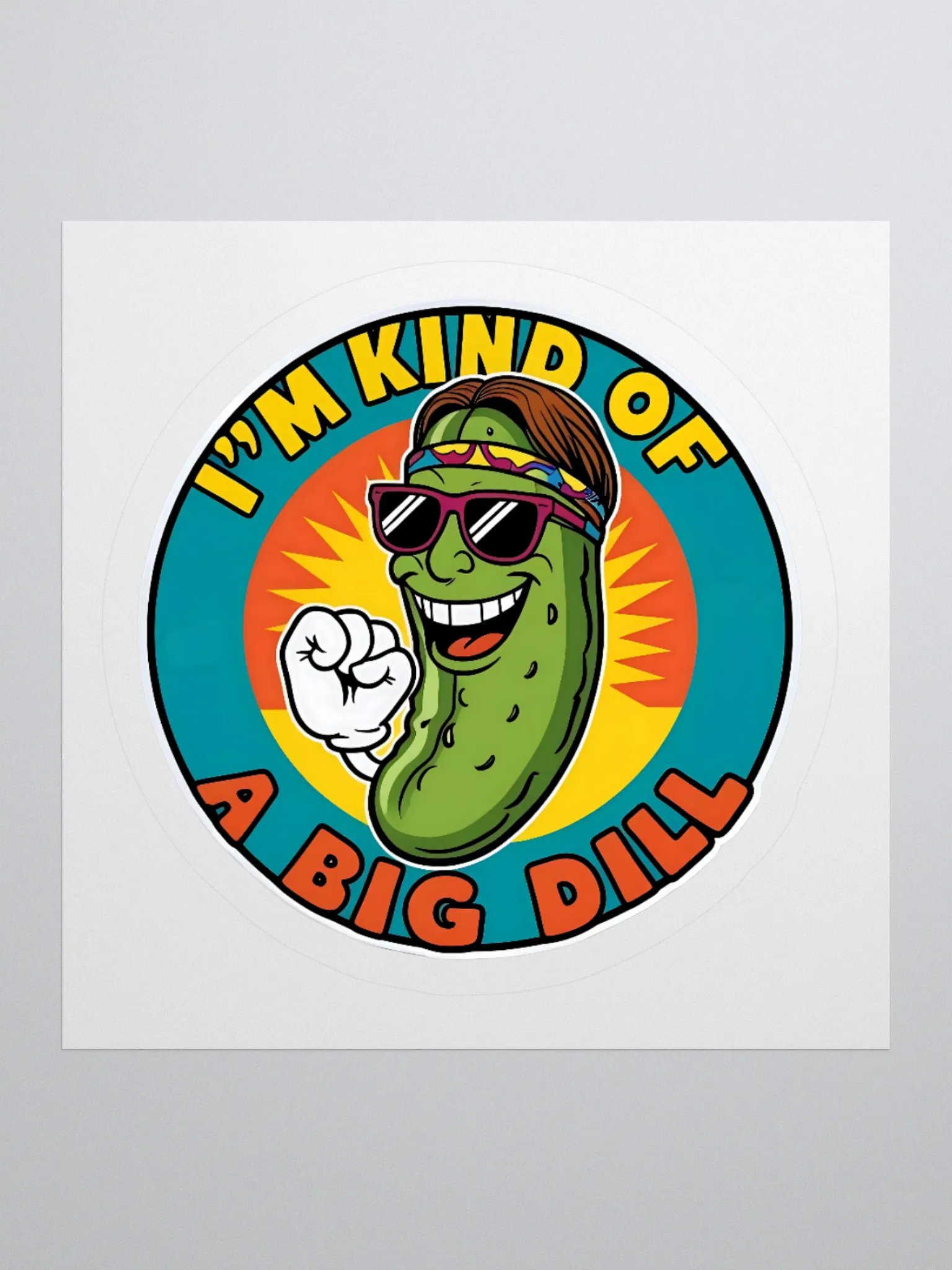 Big Dill Pickle Sticker product image (3)
