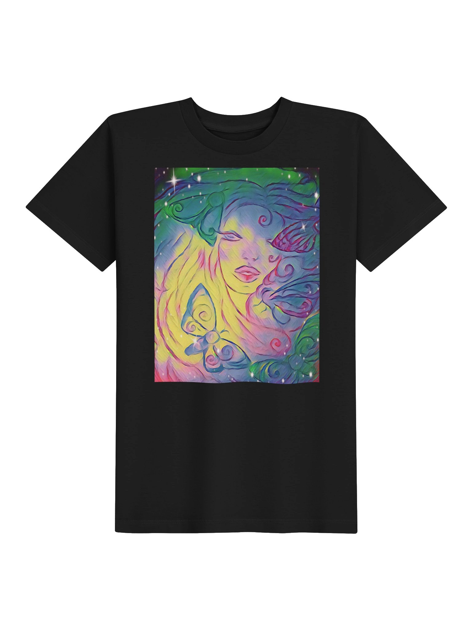 Radiant Rainbow Moth Children's Organic Cotton Tee product image (1)