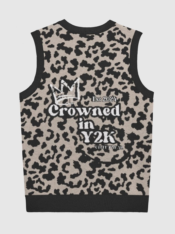 Y2K Dreams Knitted V-Neck Vest product image (9)