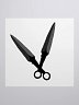 Thea's Daggers Sticker