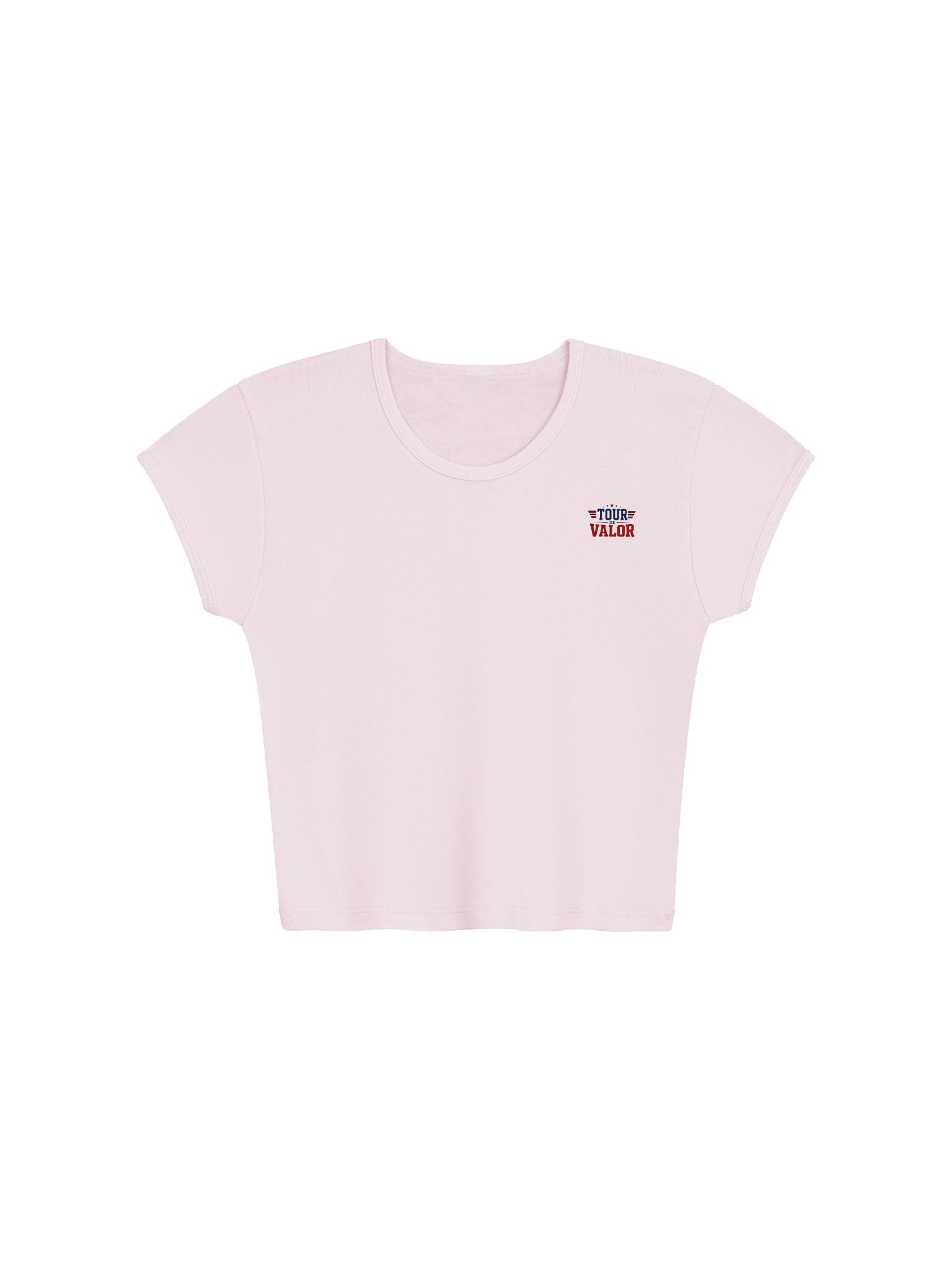 Tour de Valor Ribbed Baby Tee product image (27)