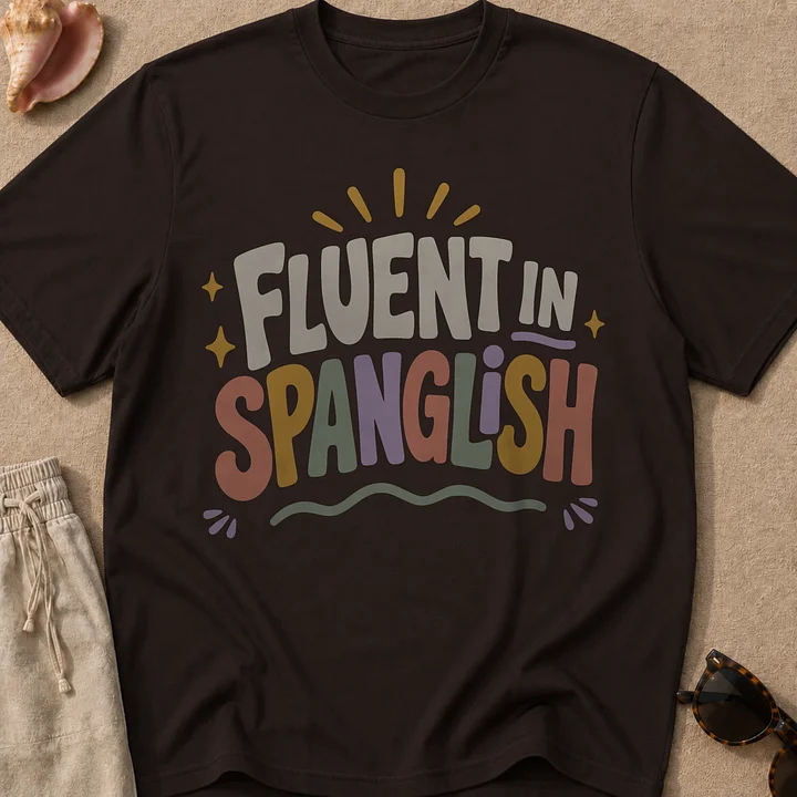 Fluent In Spanglish Camiseta Unisex product image (1)