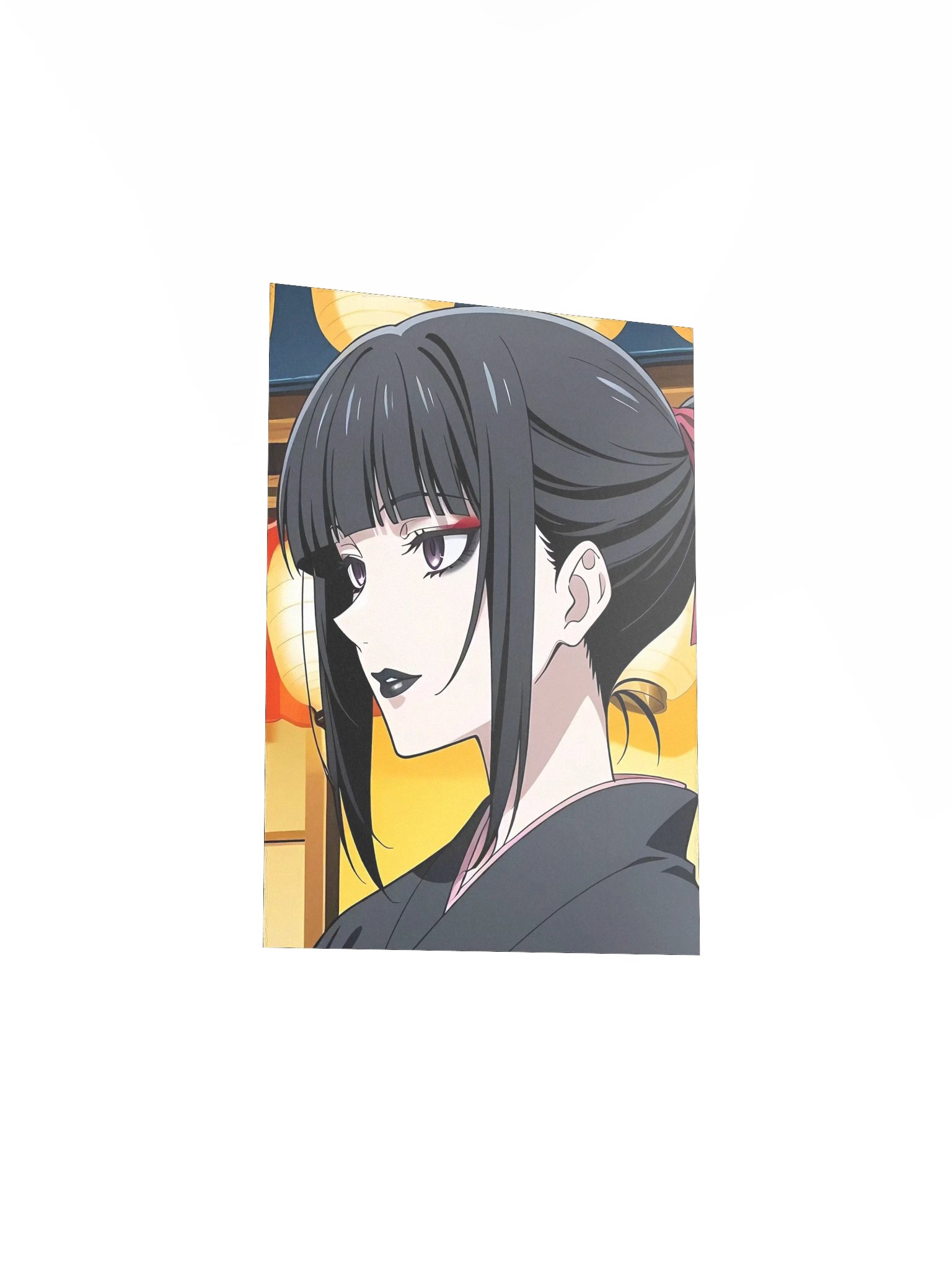 Enhanced Matte Poster - Luna Rain Original Character Kimono Festival product image (37)