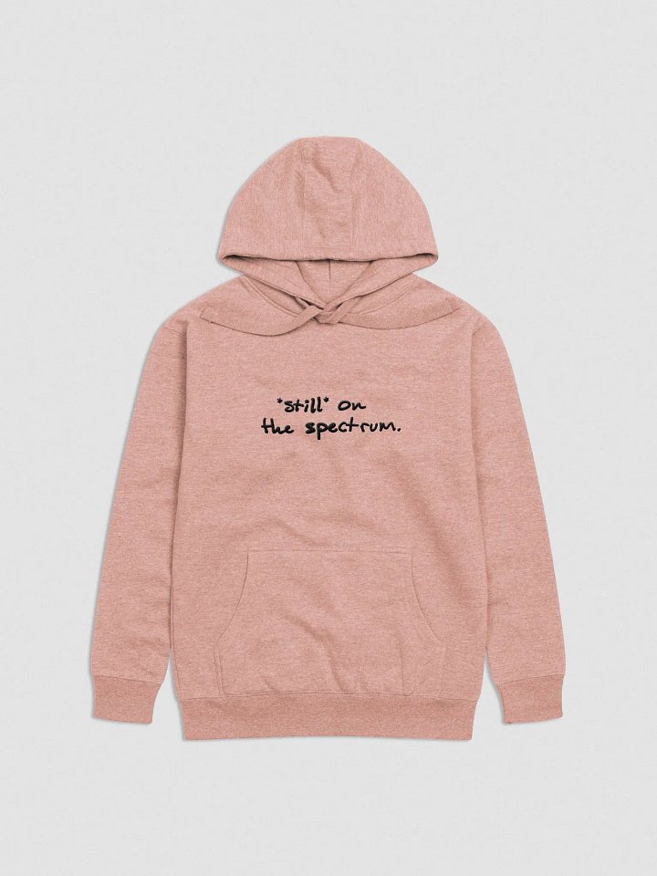 *still* on the spectrum embroidered heavyweight hoodie product image (1)