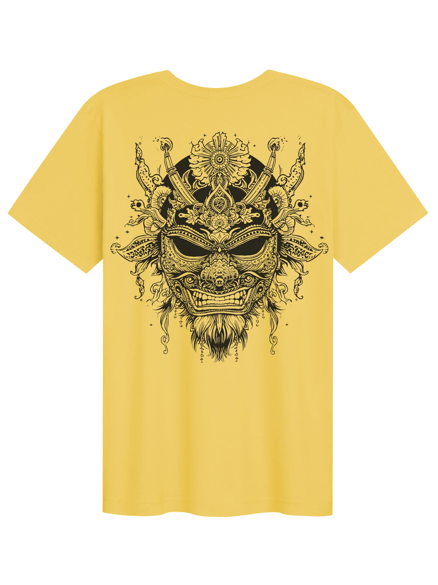 The Bold Oni Mask Streetwear T-Shirt product image (1)