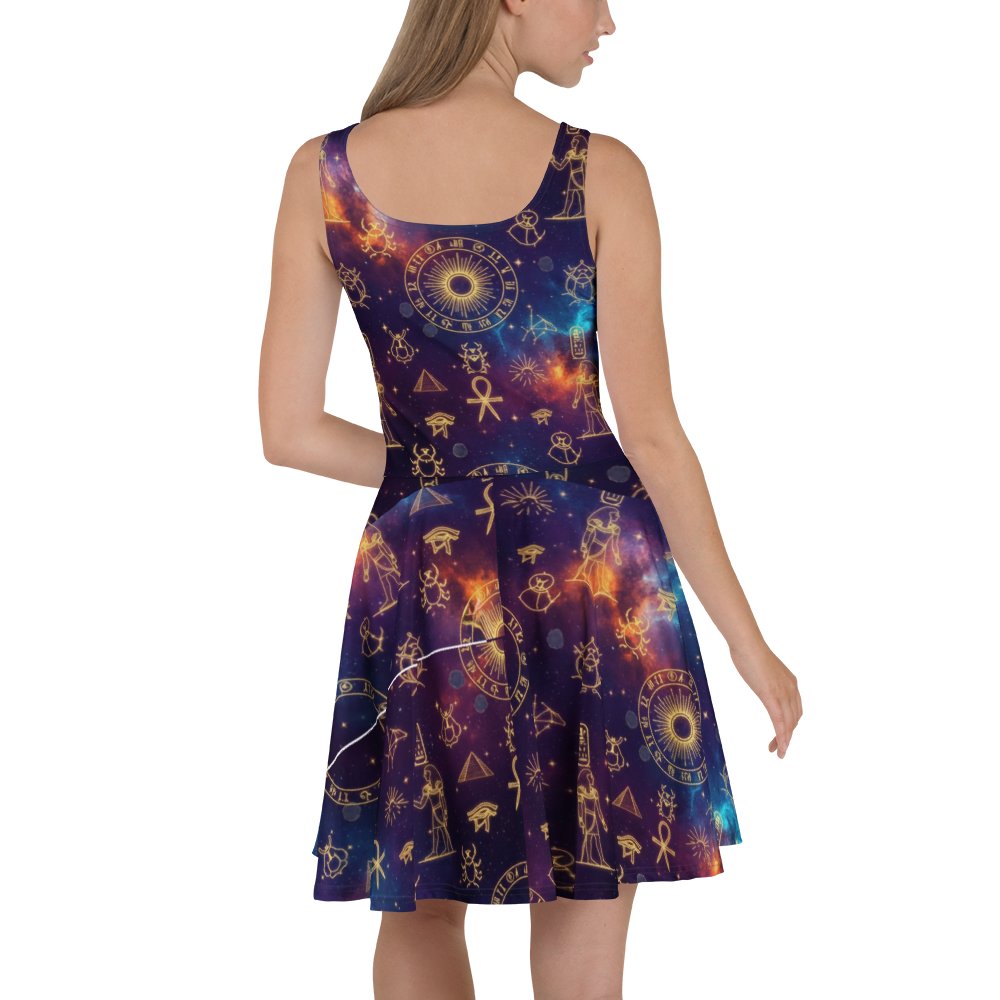 Egyptian Hieroglyph Skater Dress product image (4)