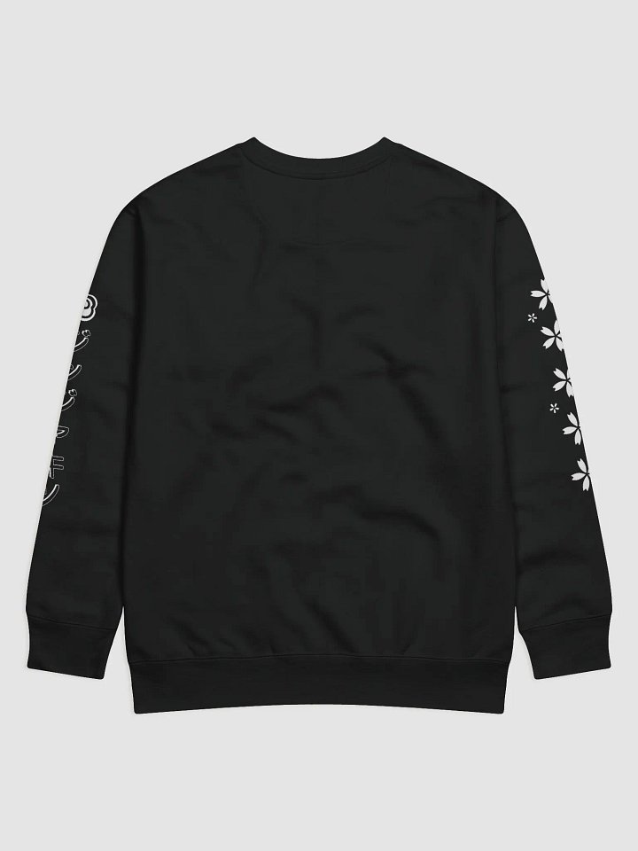 「kitsune」black crewneck product image (2)