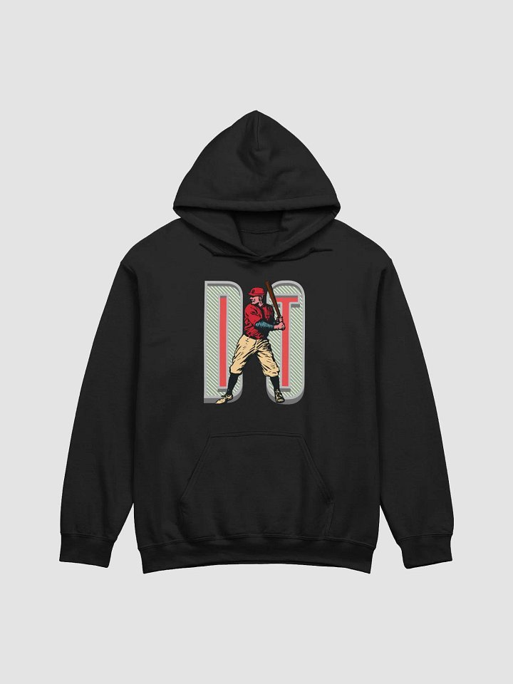 Do It Baseball Vintage Player Hoodie product image (1)