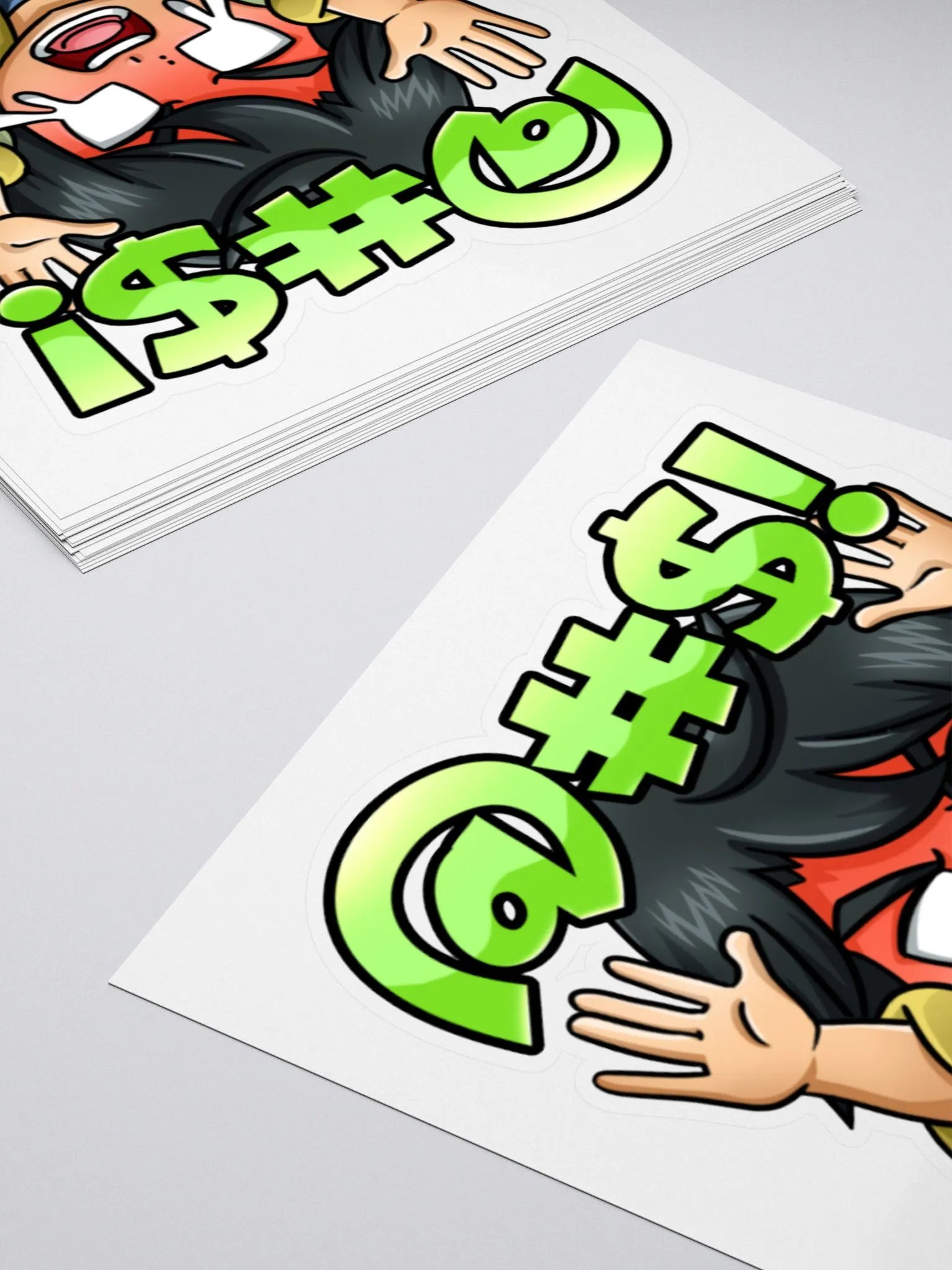 Grizexia Rage Emote Sticker product image (4)