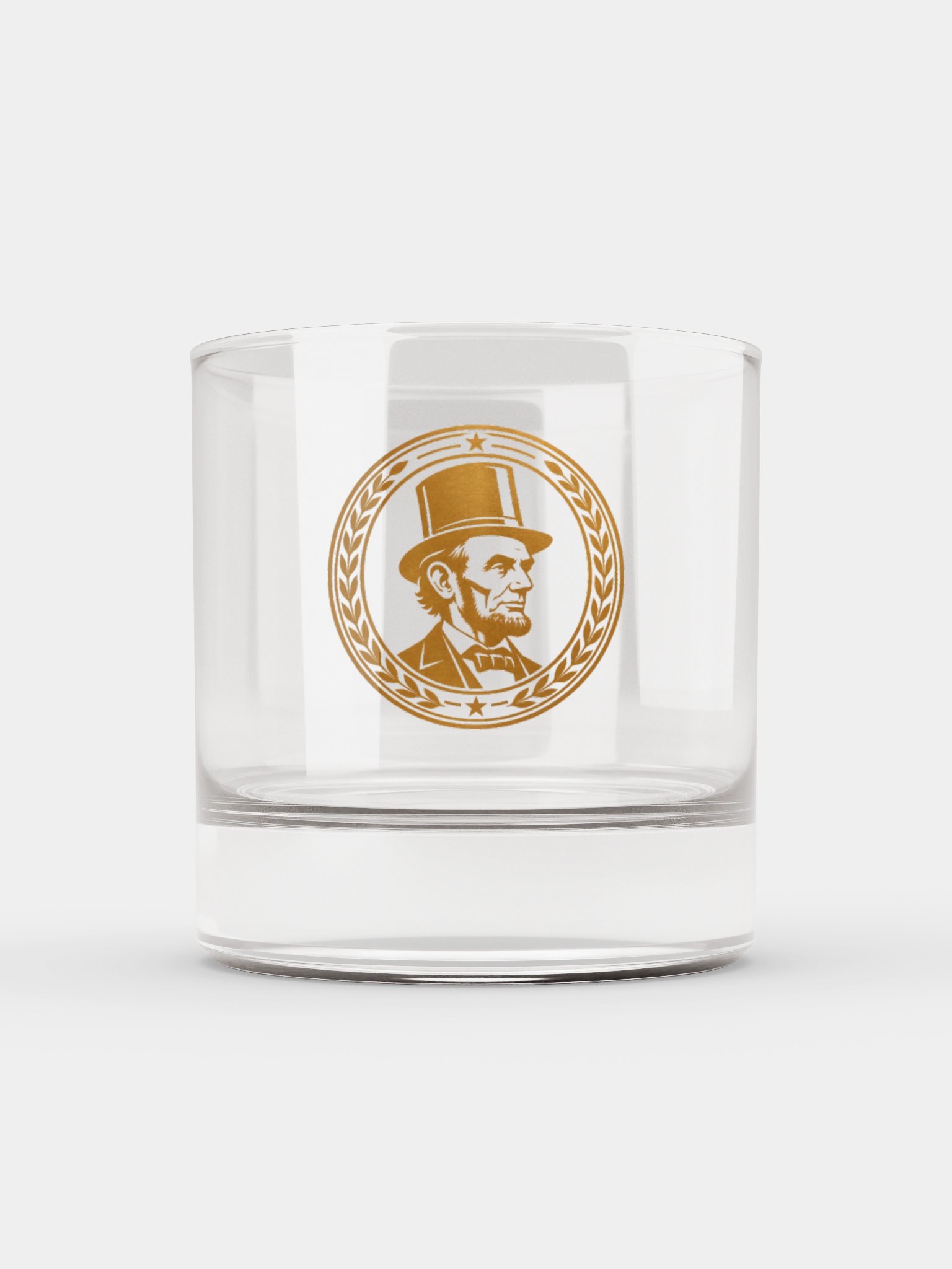 Abraham Lincoln Rocks Glass product image (3)