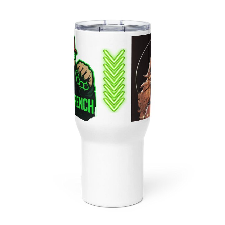 Neon Vibe Travel Mug - Athena Trench Edition product image (3)