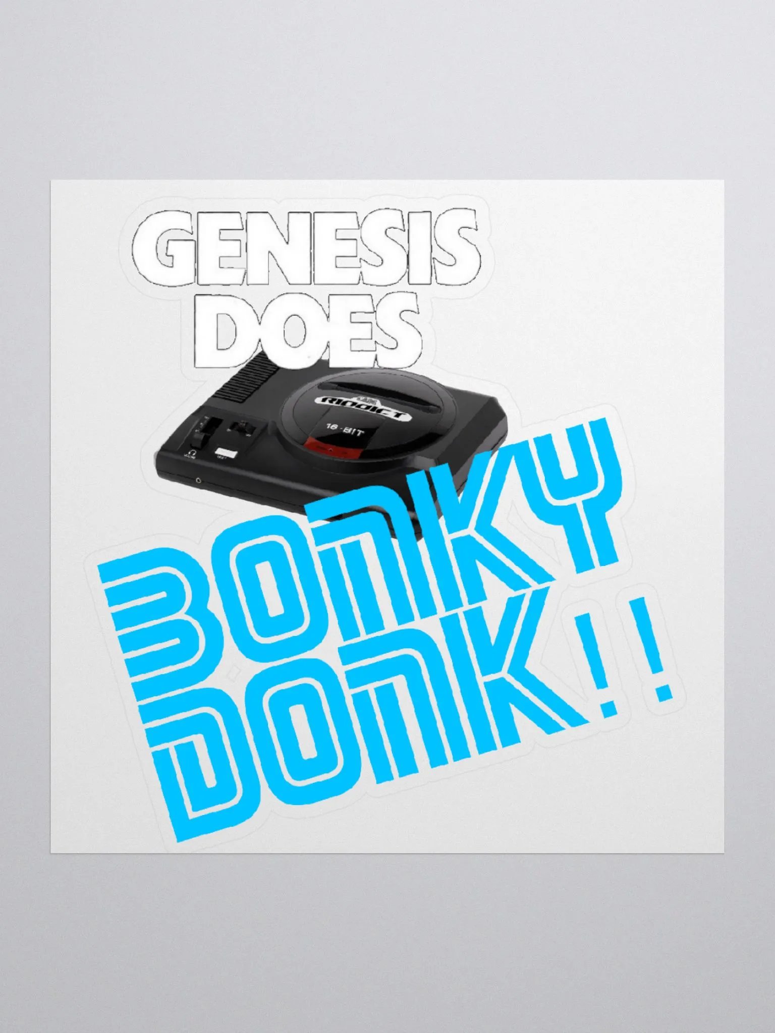 Genesis Does Bonky Donk! Stickers product image (1)