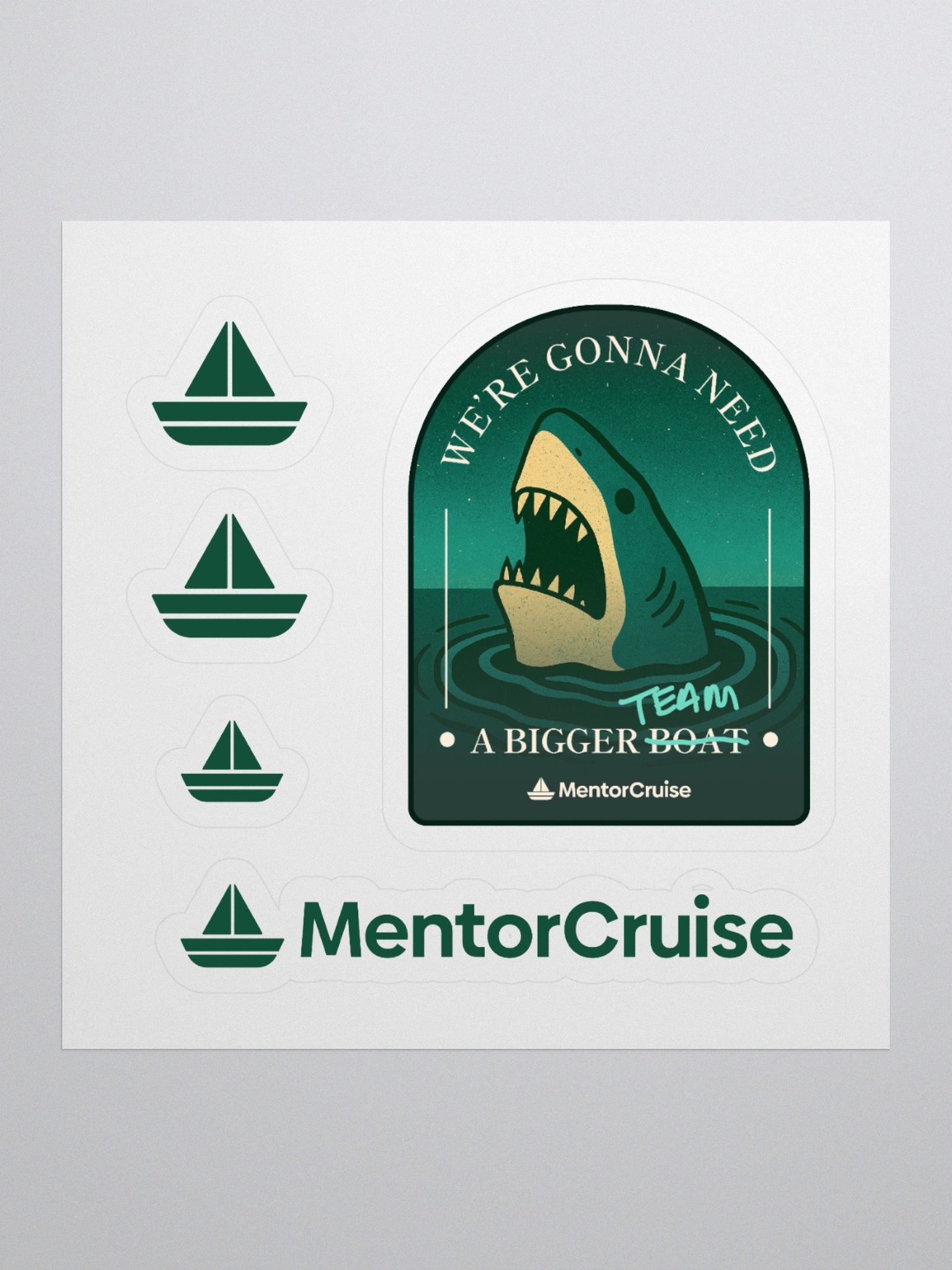 "Jaws" Sticker Sheet product image (1)