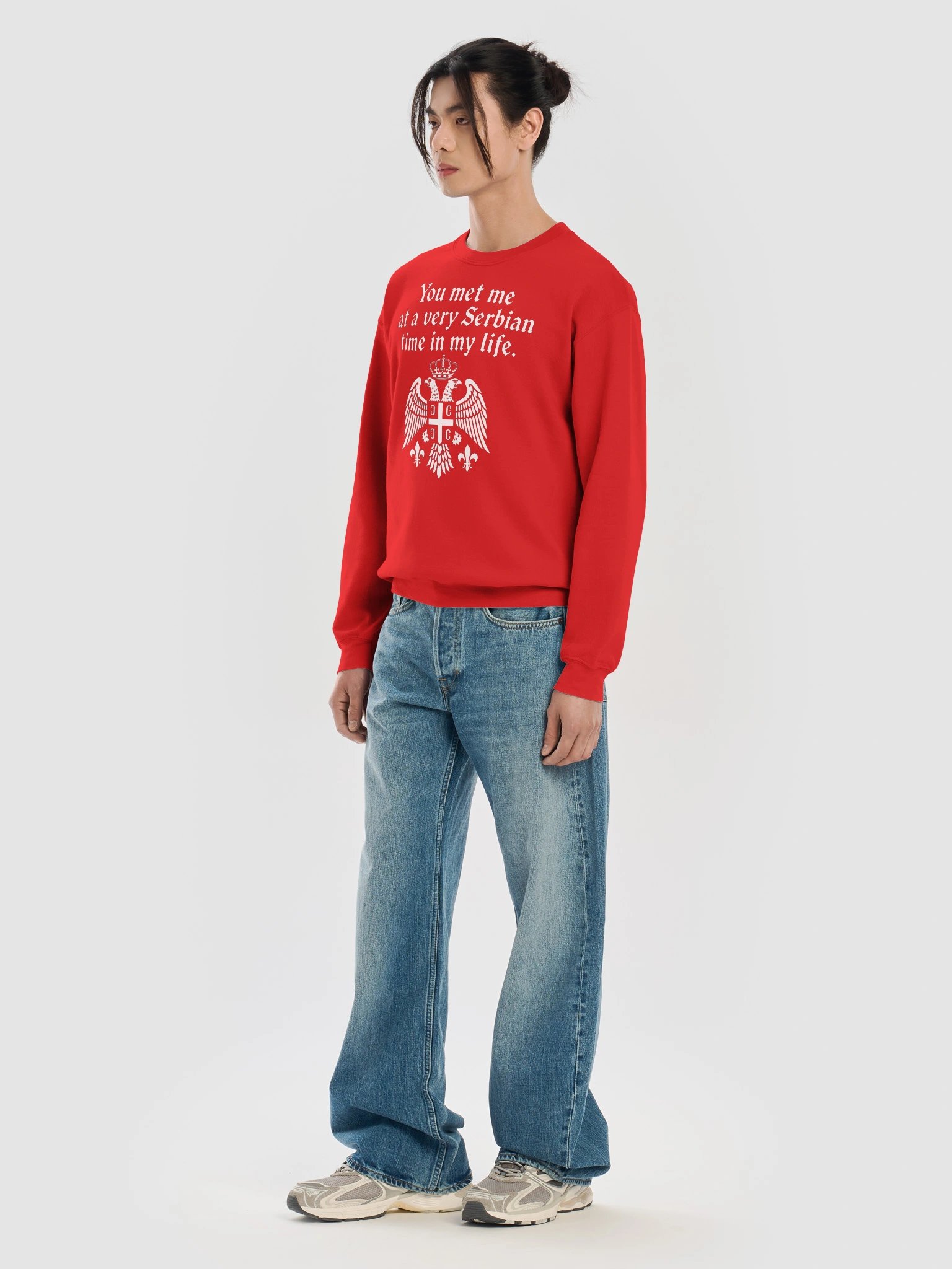 Very Serbian Time Crewneck product image (23)