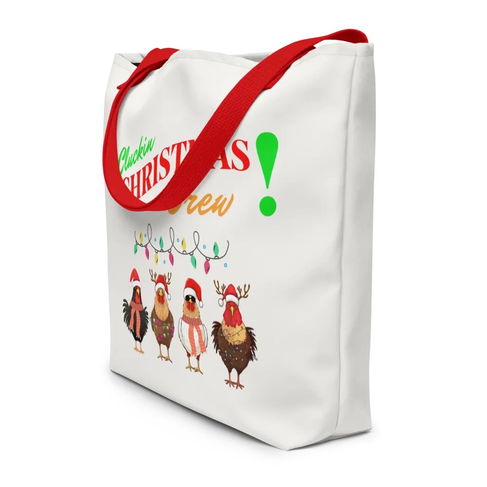 Chicken Christmas Crew Tote product image (6)