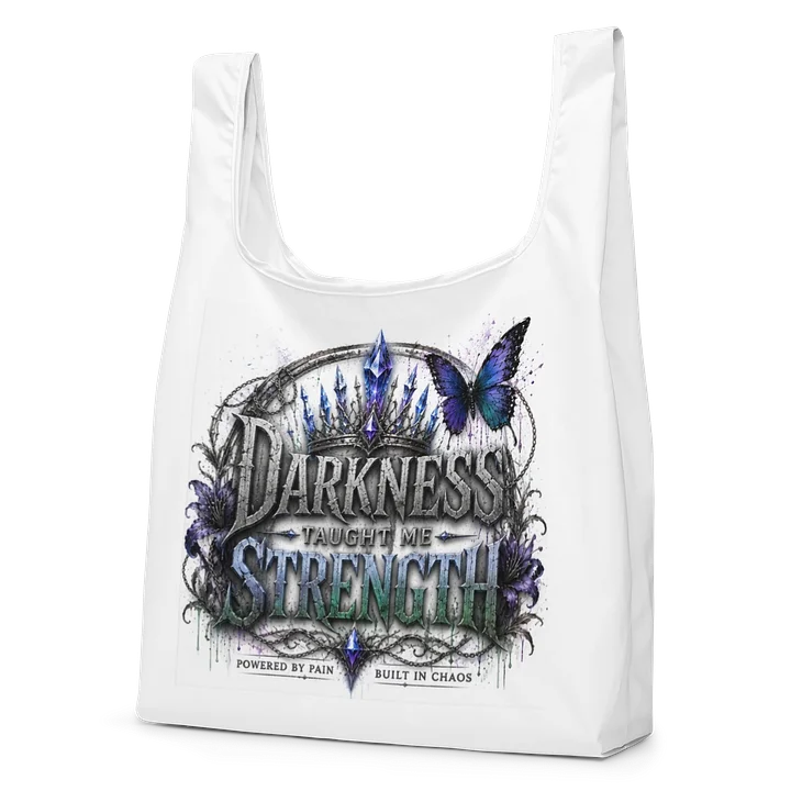 Darkness Taught Me Strength Shopping Bag product image (2)