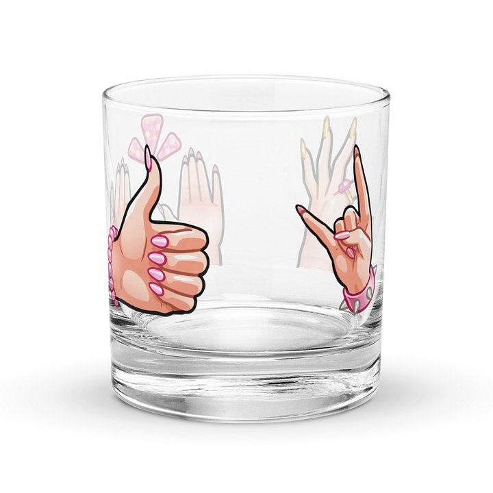 Hands-On Rocks Glass product image (1)