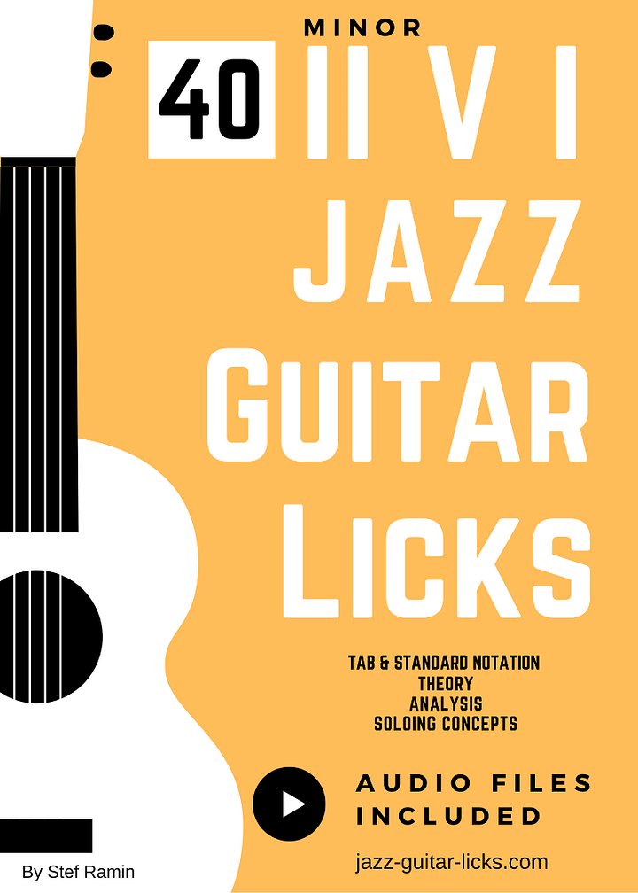 40 Minor 2 5 1 Jazz Guitar Licks - PDF Method product image (1)