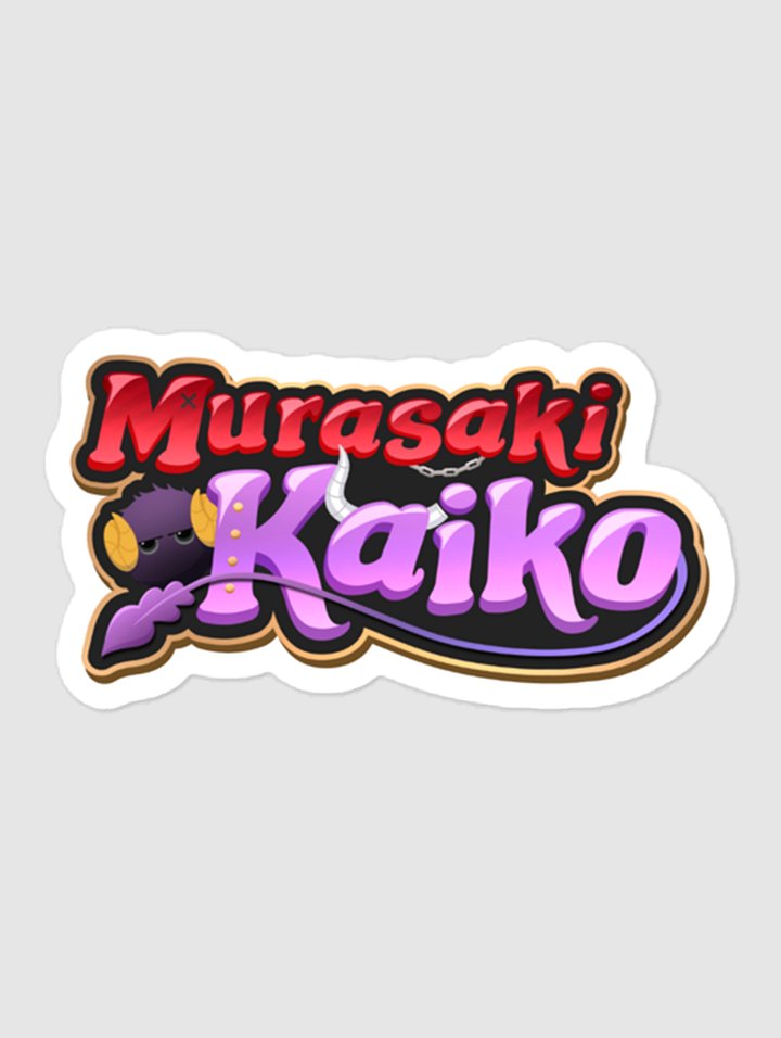 Murasaki Kaiko Logo Sticker product image (1)