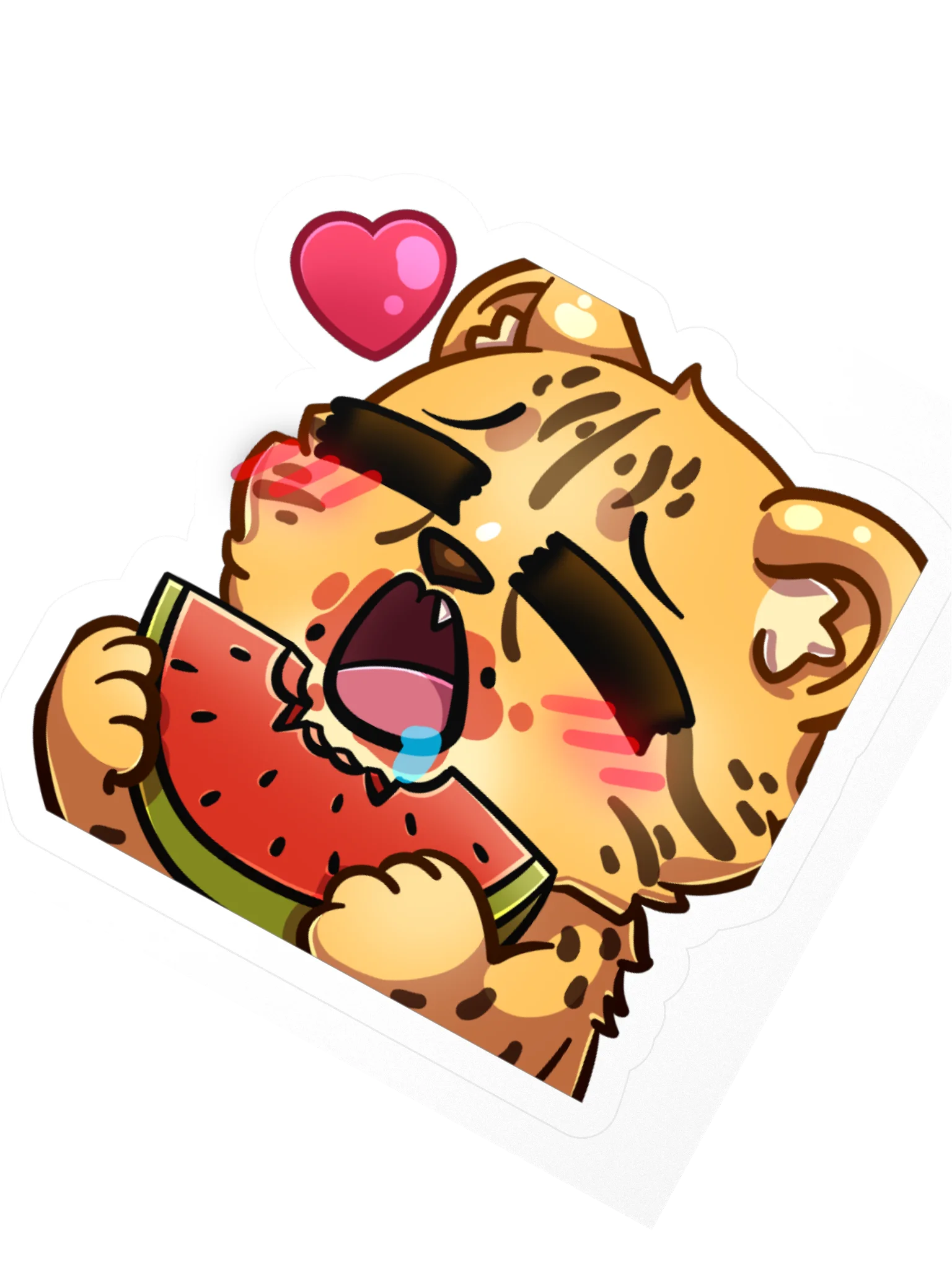 Melon Cheetah Sticker product image (5)