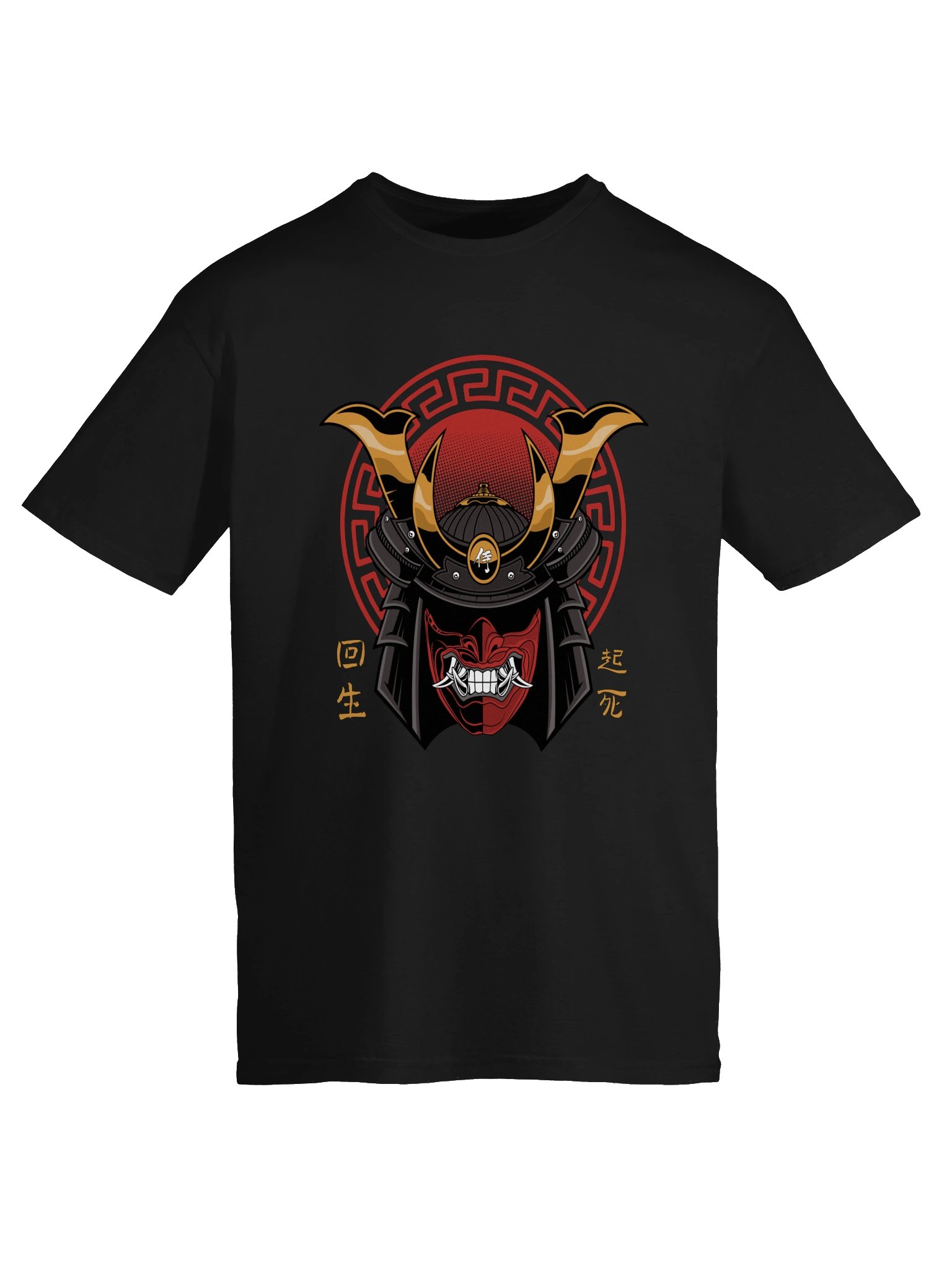 Samurai Oni Emblem Unisex T-Shirt product image (5)