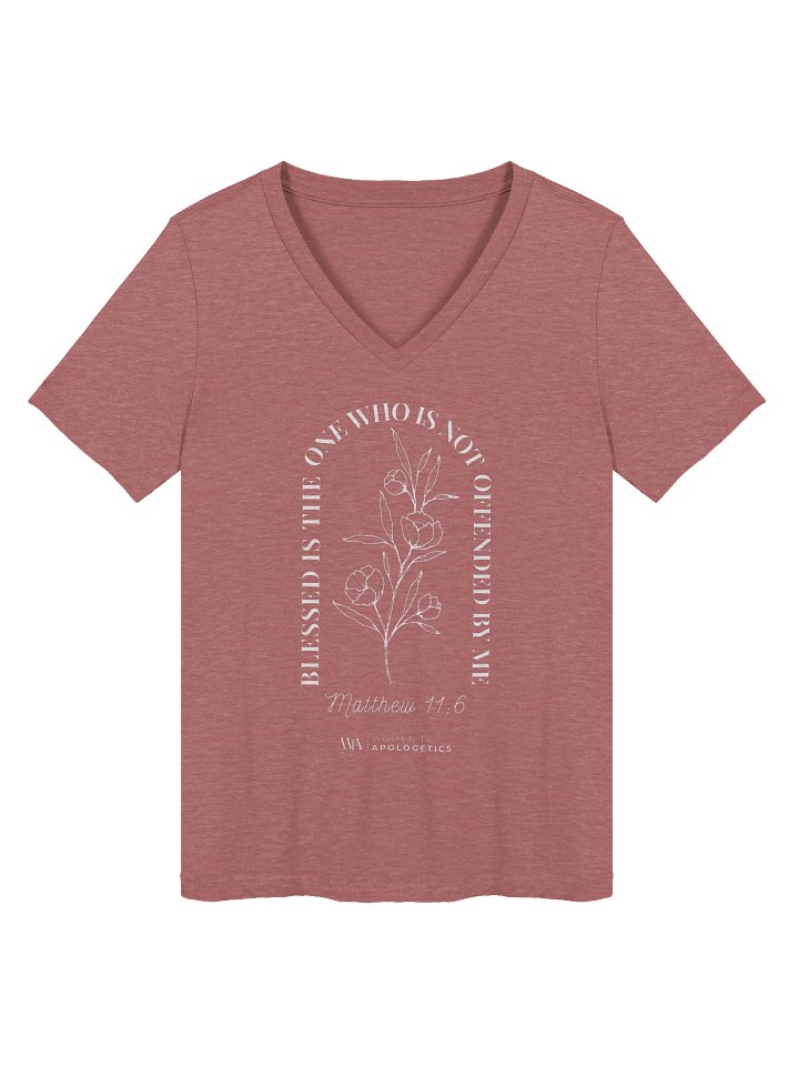 Matthew 11:6 Relaxed V-Neck product image (5)
