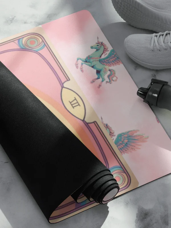 Pegasus Tarot Card Yoga Mat product image (2)