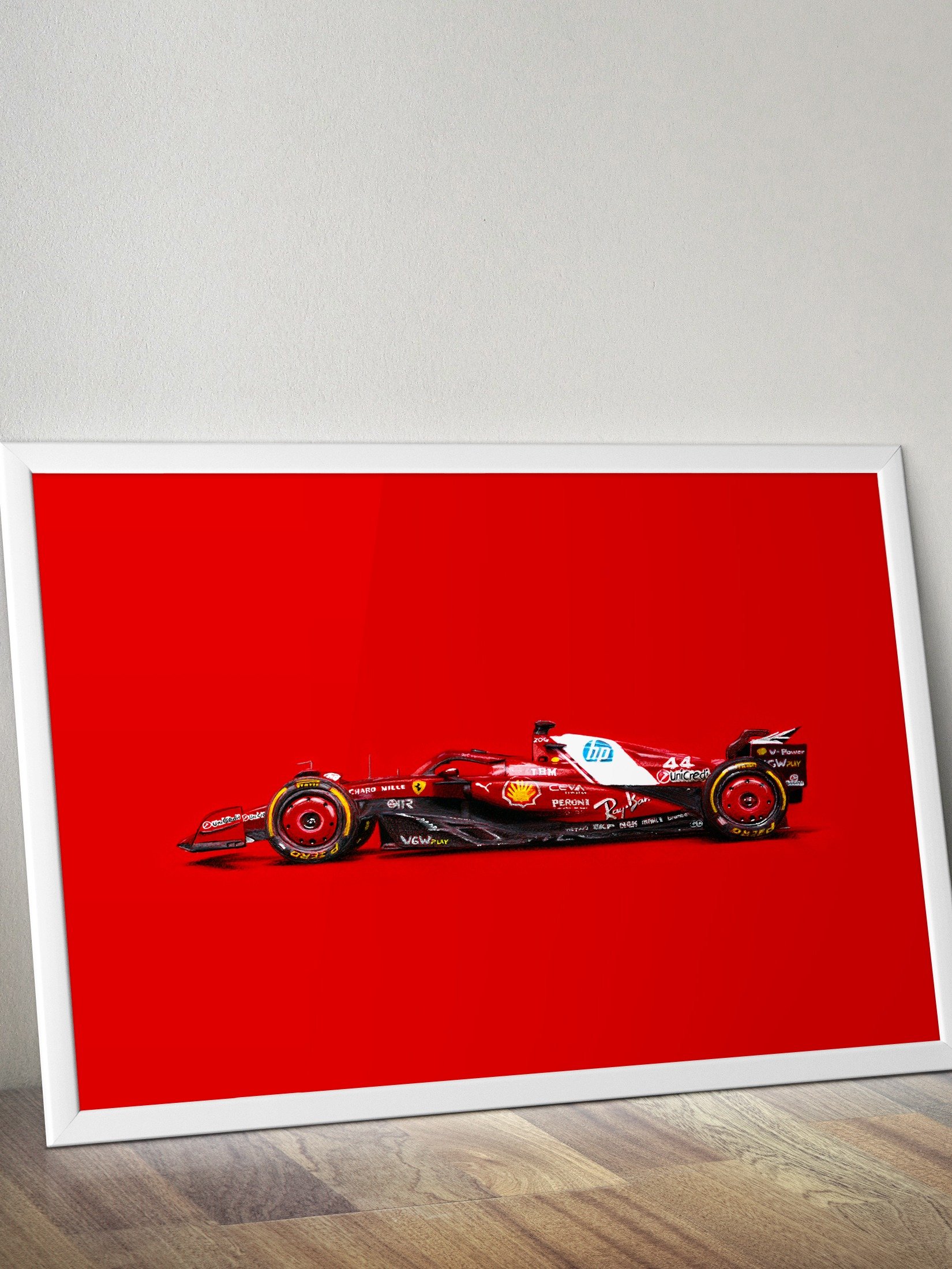 Ferrari SF-25 F1 - A3 Print product image (1)