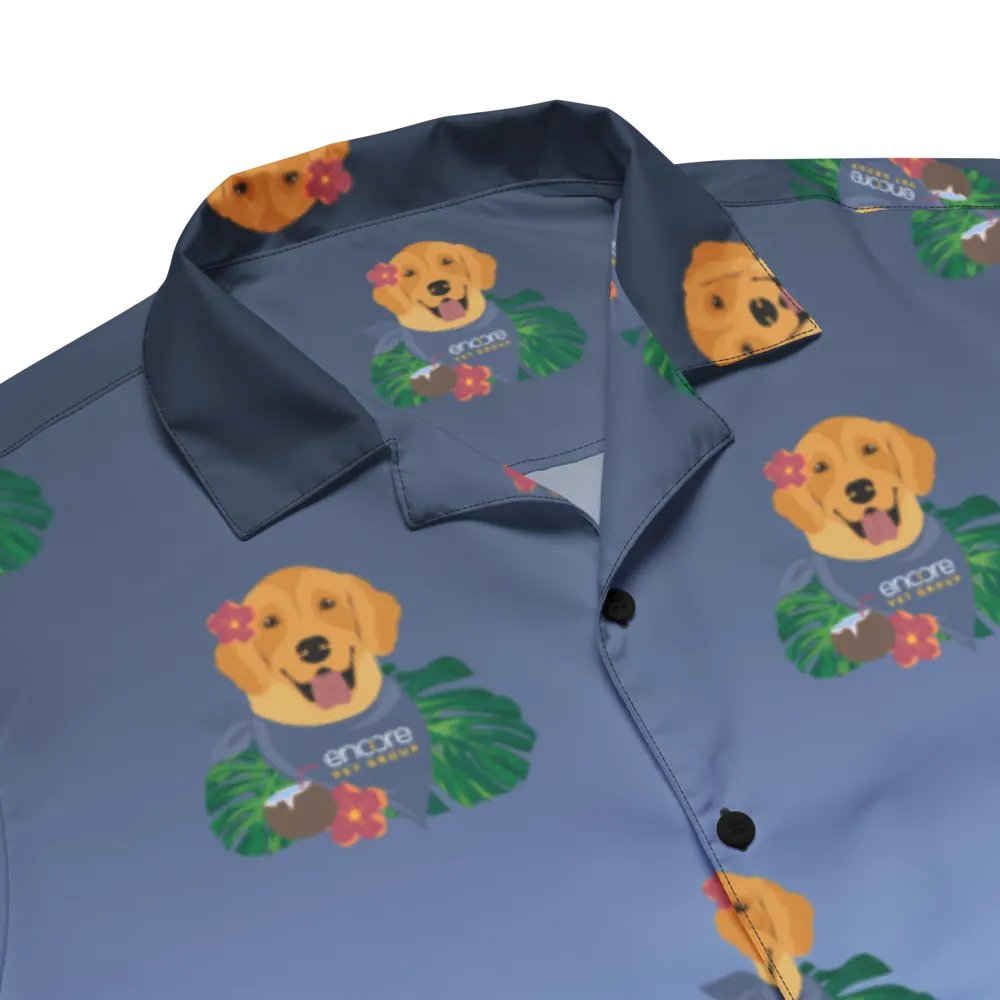 Encore Vet Group Sunshine Golden Hawaiian Shirt product image (7)