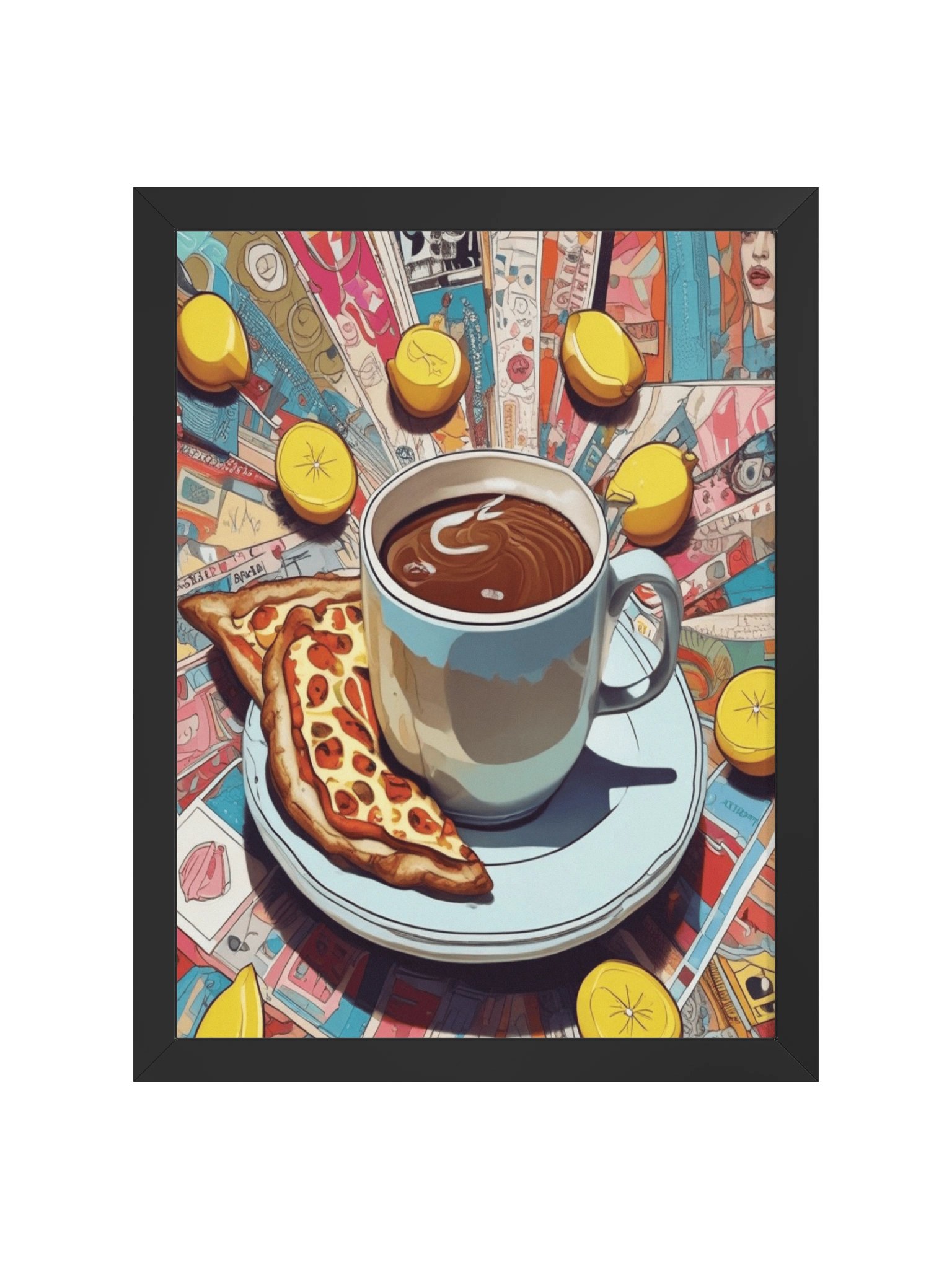 ESPRESSO LOGIC | Framed Art Print product image (1)