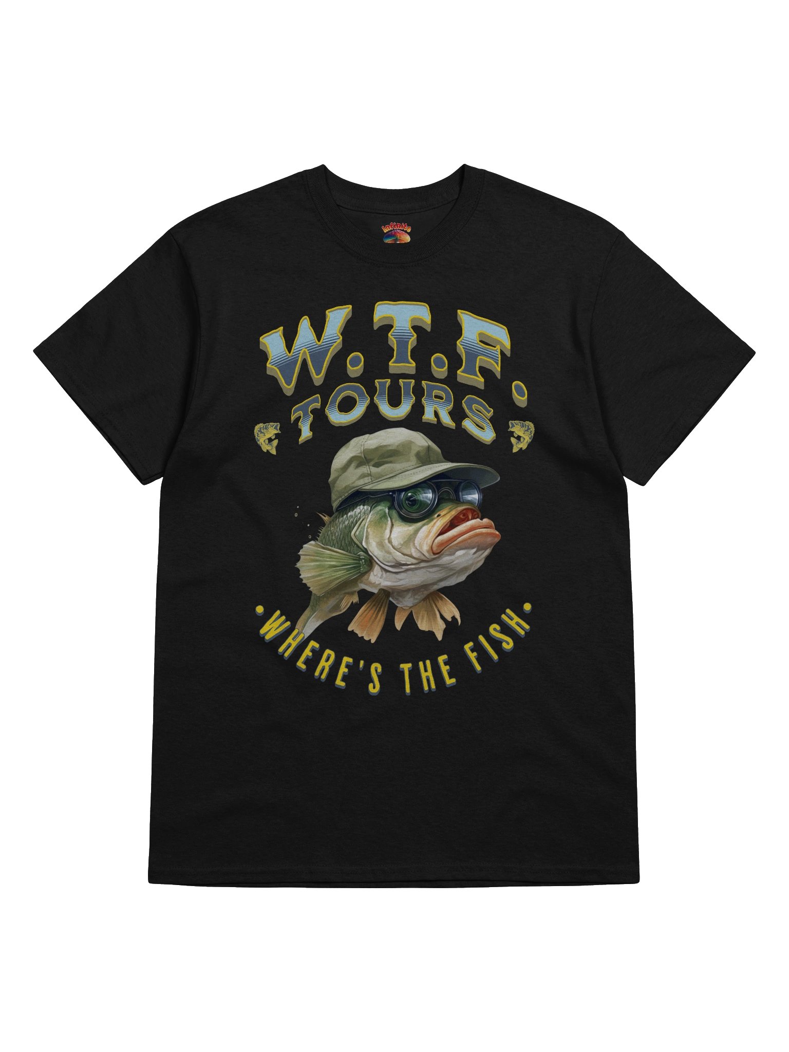 WHERE'S THE FISH TOURS T-SHIRT product image (50)