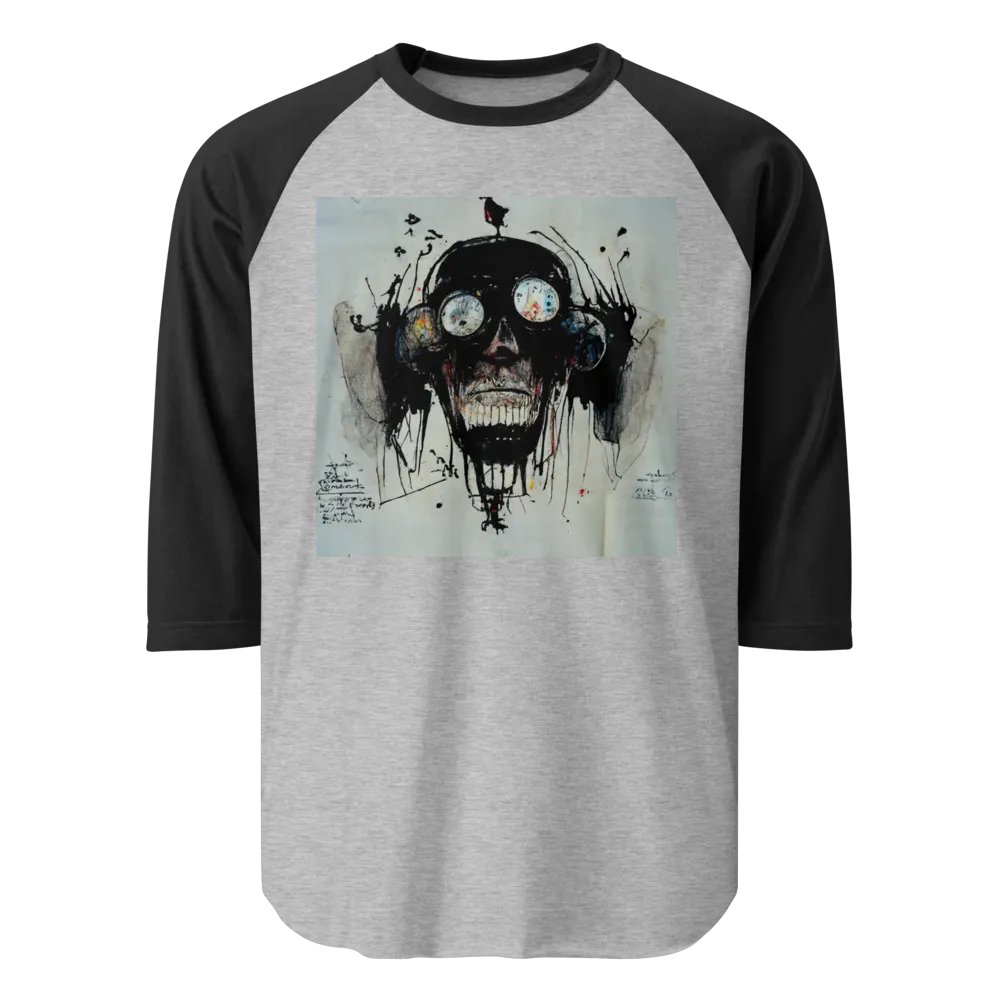Ethereal Skull Vision Raglan Tee product image (1)
