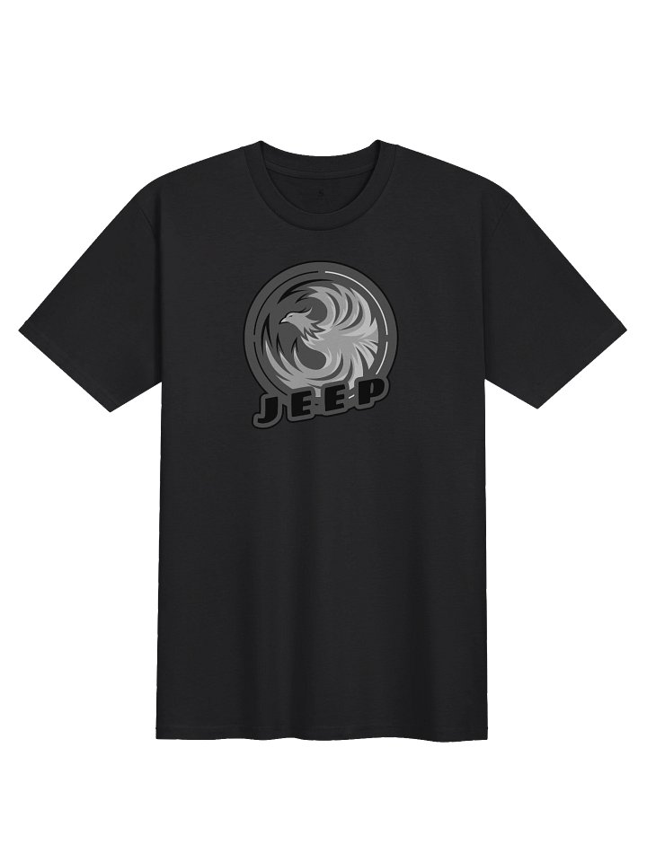 JEEP Grayscale Eagle Logo Tee product image (1)