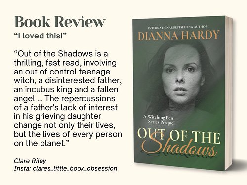 Who’s still around who read The Witching Pen series all those years ago? Out of the Shadows is the new prequel novel I’ve rec...