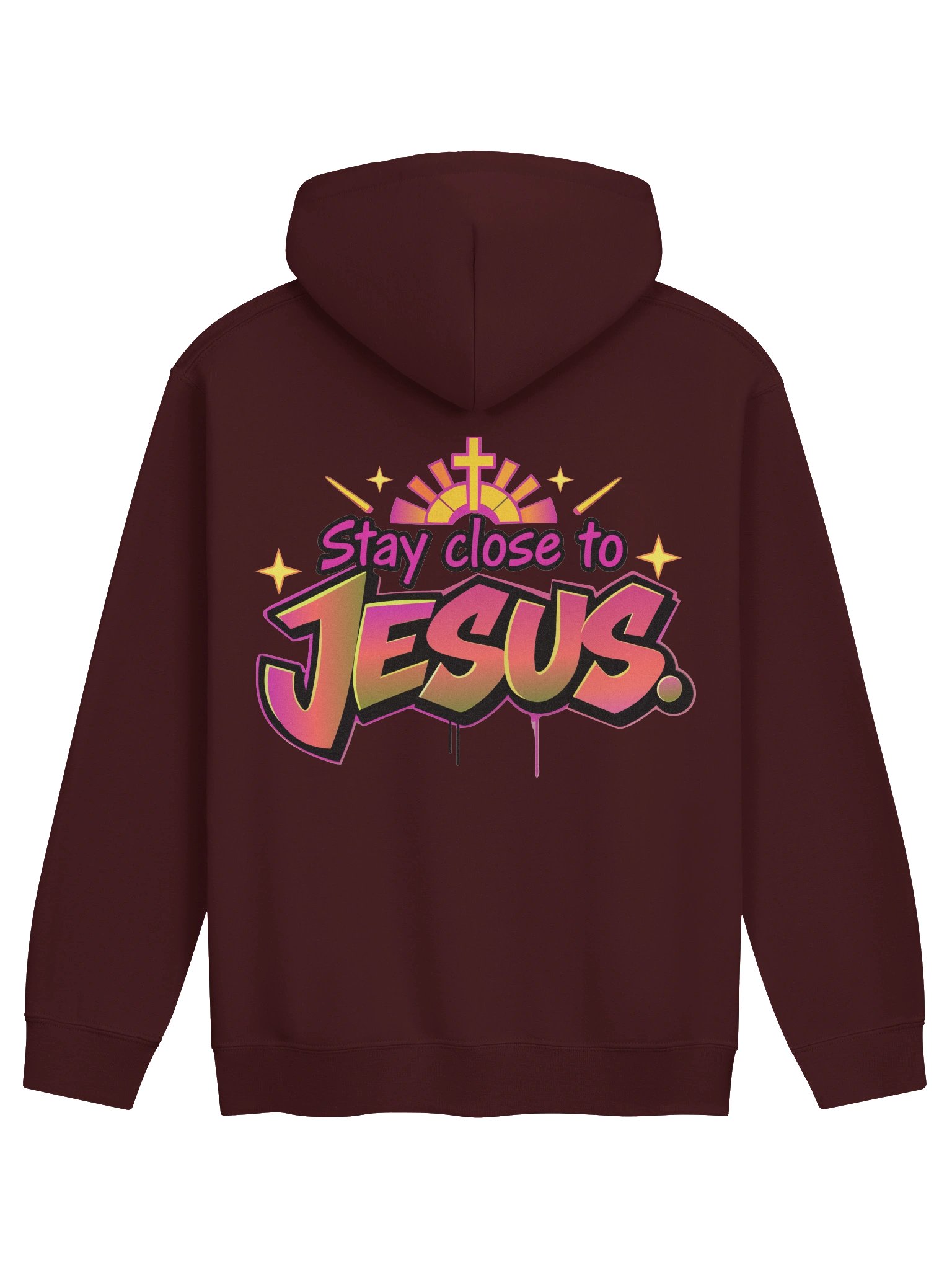 Stay Close to Jesus Streetwear Hoodie product image (3)