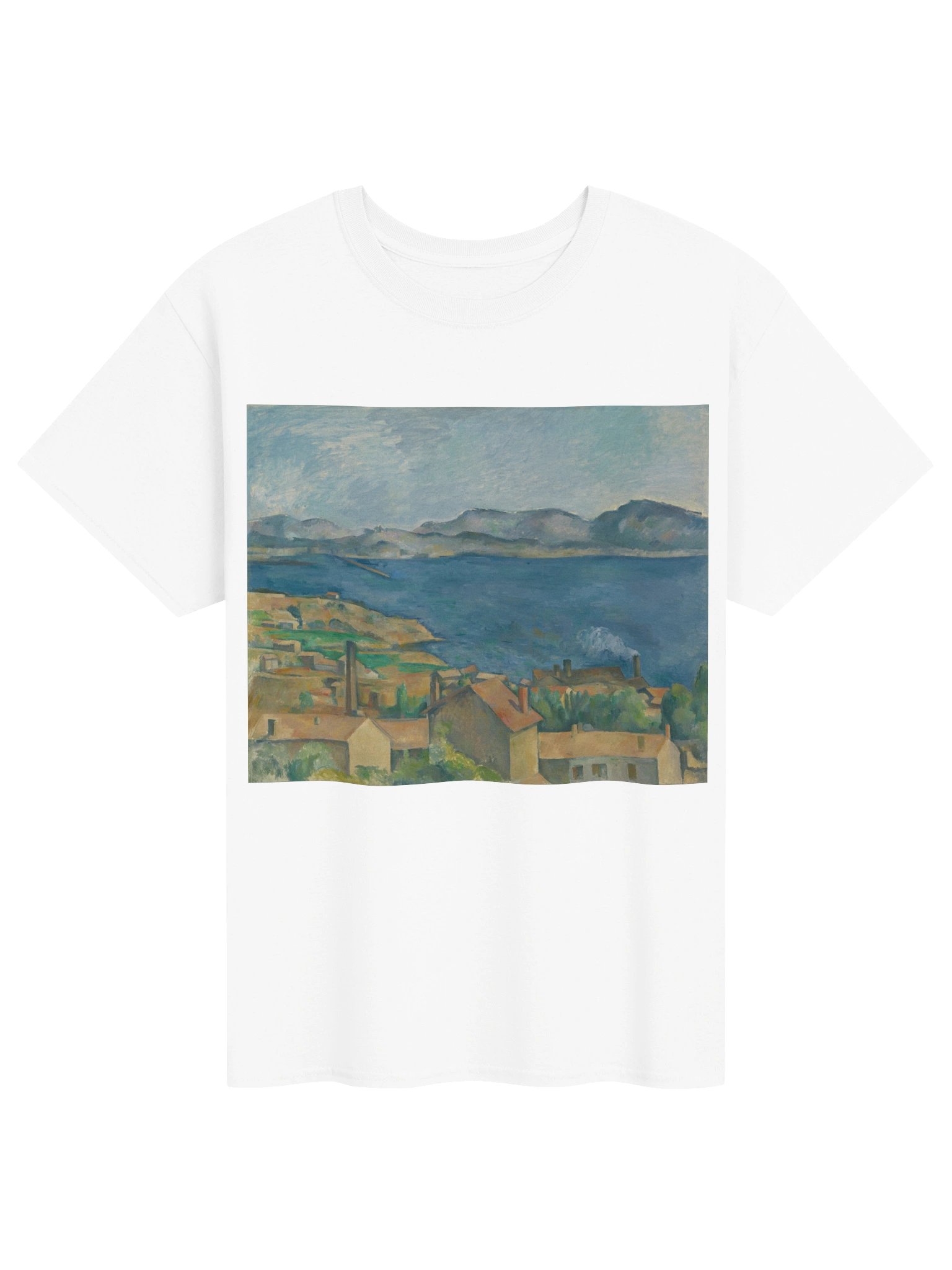 Coastal Village Landscape Tee product image (1)