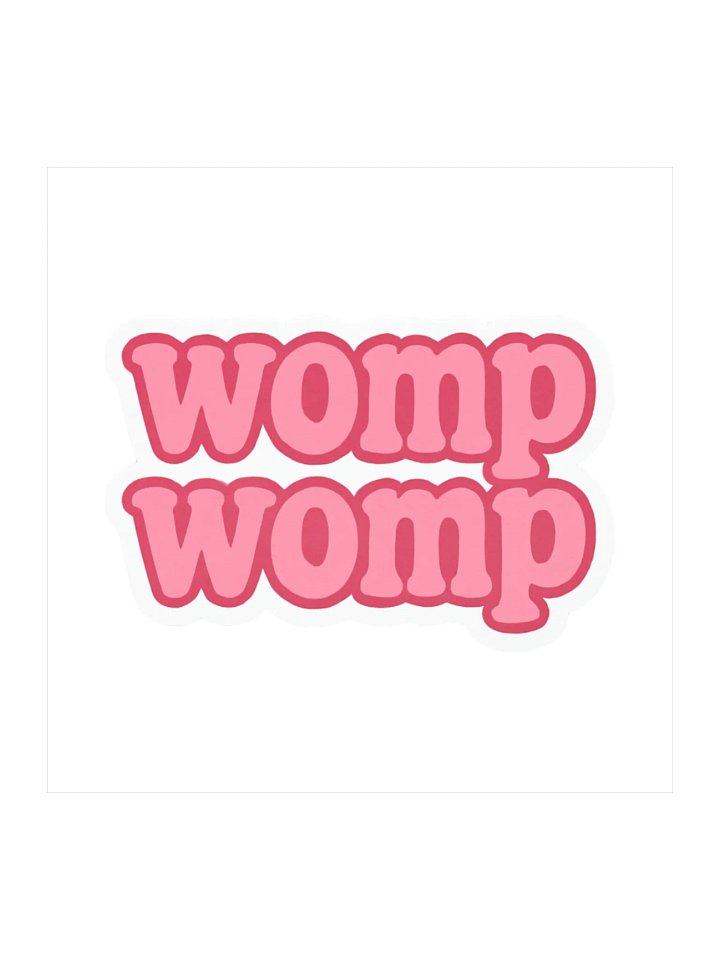Womp Womp Kiss-Cut Stickers product image (1)