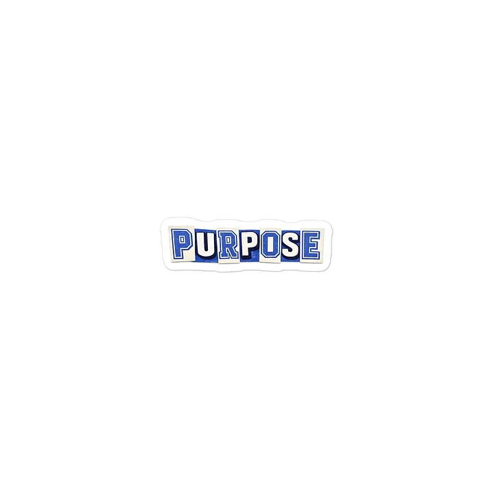 Purpose Die-Cut Stickers product image (2)