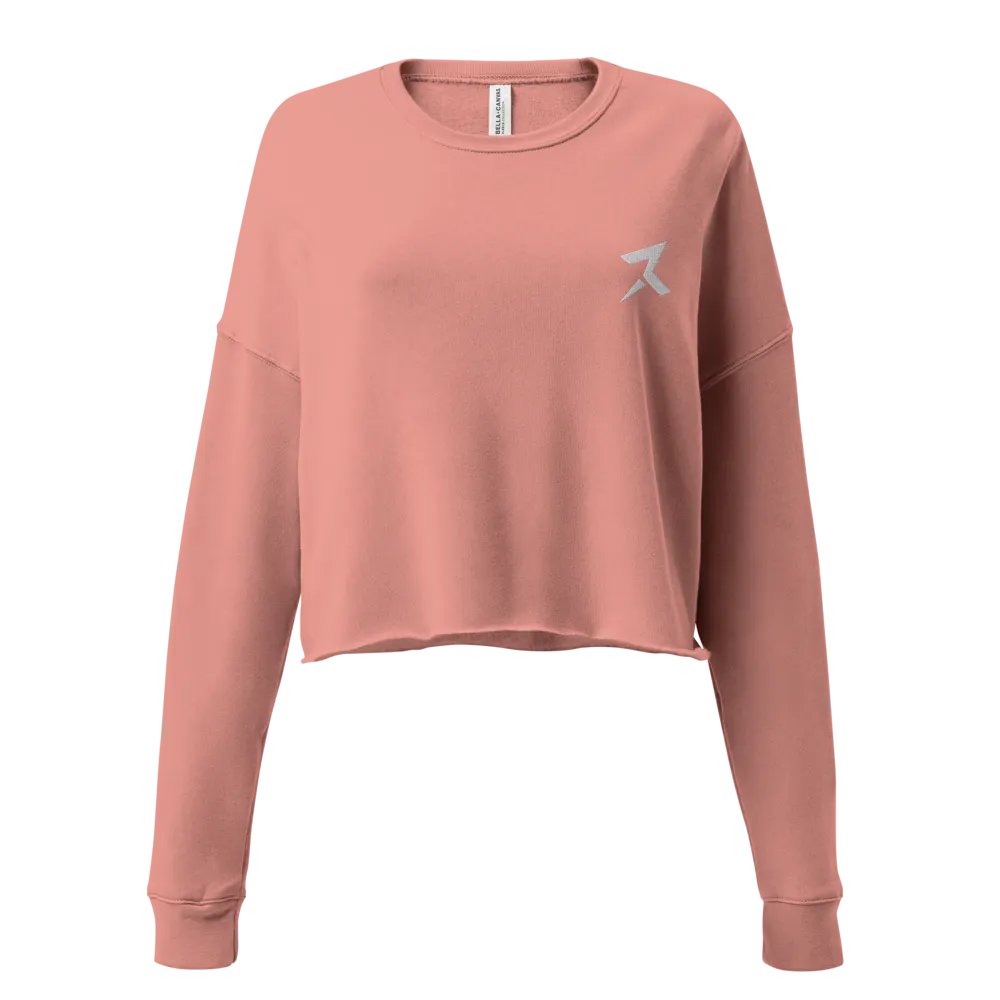 WOMEN'S FLEECE "R" CROPPED SWEATSHIRT product image (2)