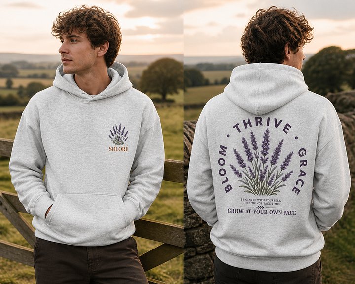 Botanical - Lavender Hoodie