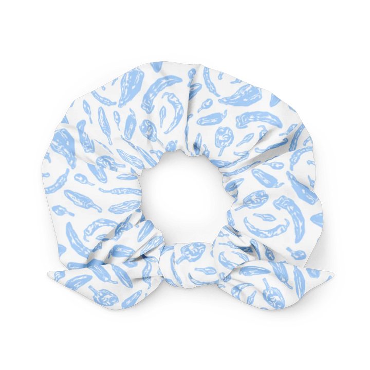 Pep Scrunchie in Blue n' white product image (1)