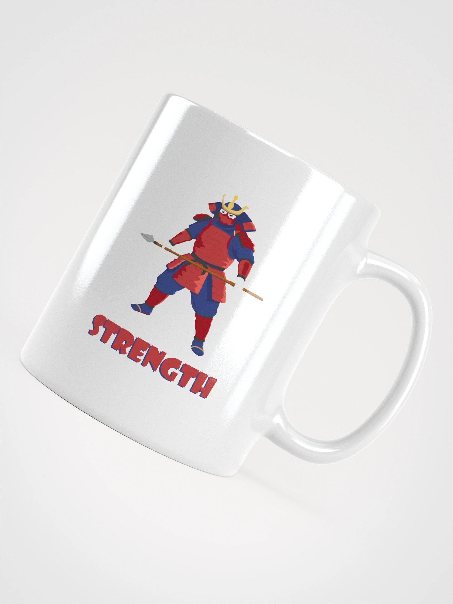 Samurai Wojak Strength Funkmation Cartoon Colorful Style Mug product image (13)
