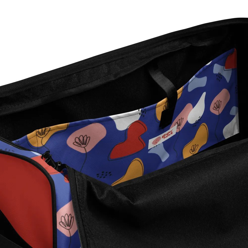 GingerHawk Signature Pattern Duffle Bag product image (3)