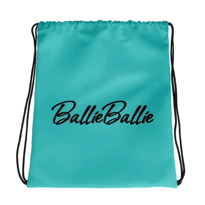 Tas met trekkoord Dark Turquoise product image (1)