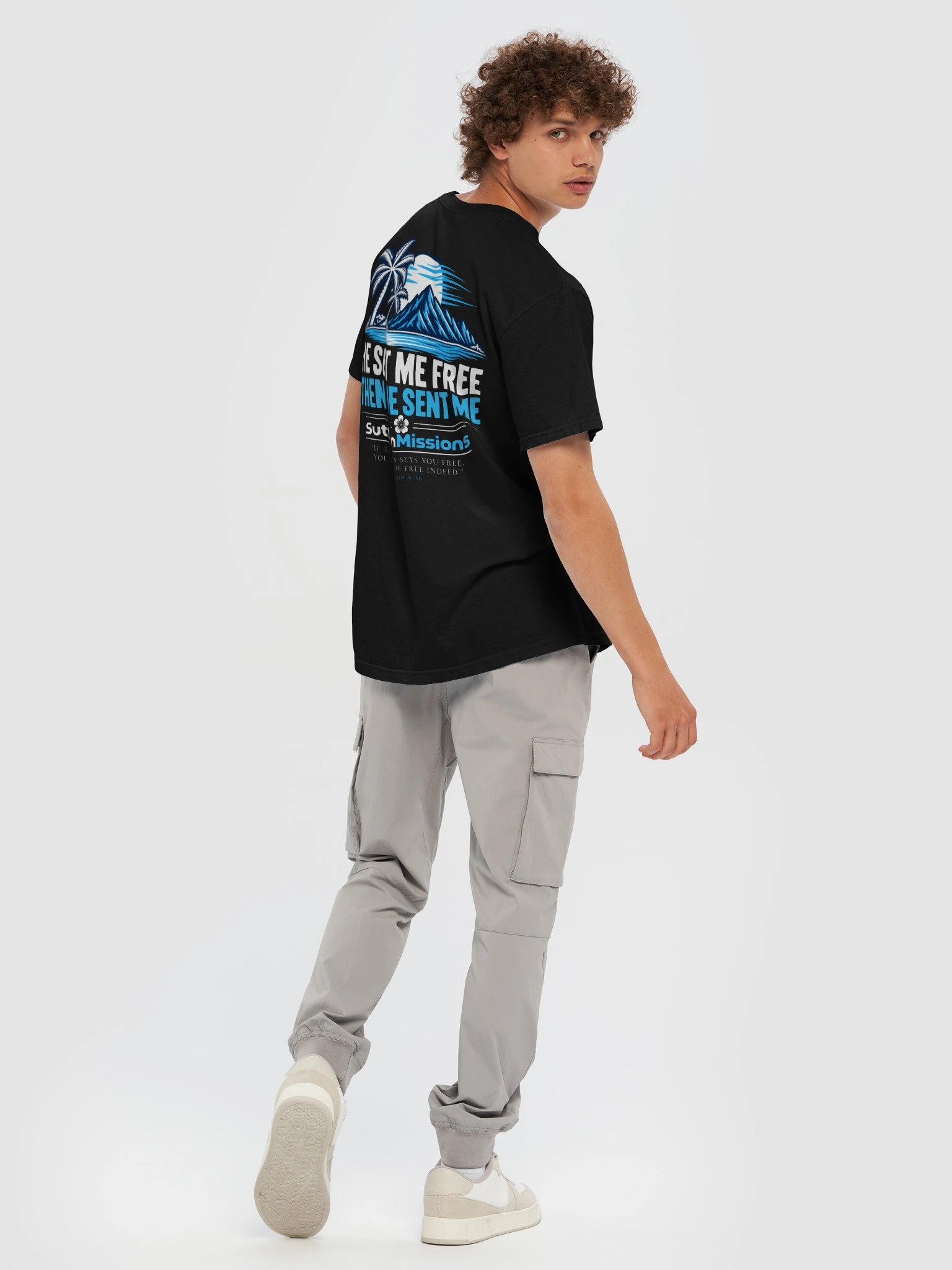He Set Me Free — Sutton Missions T-Shirt product image (162)