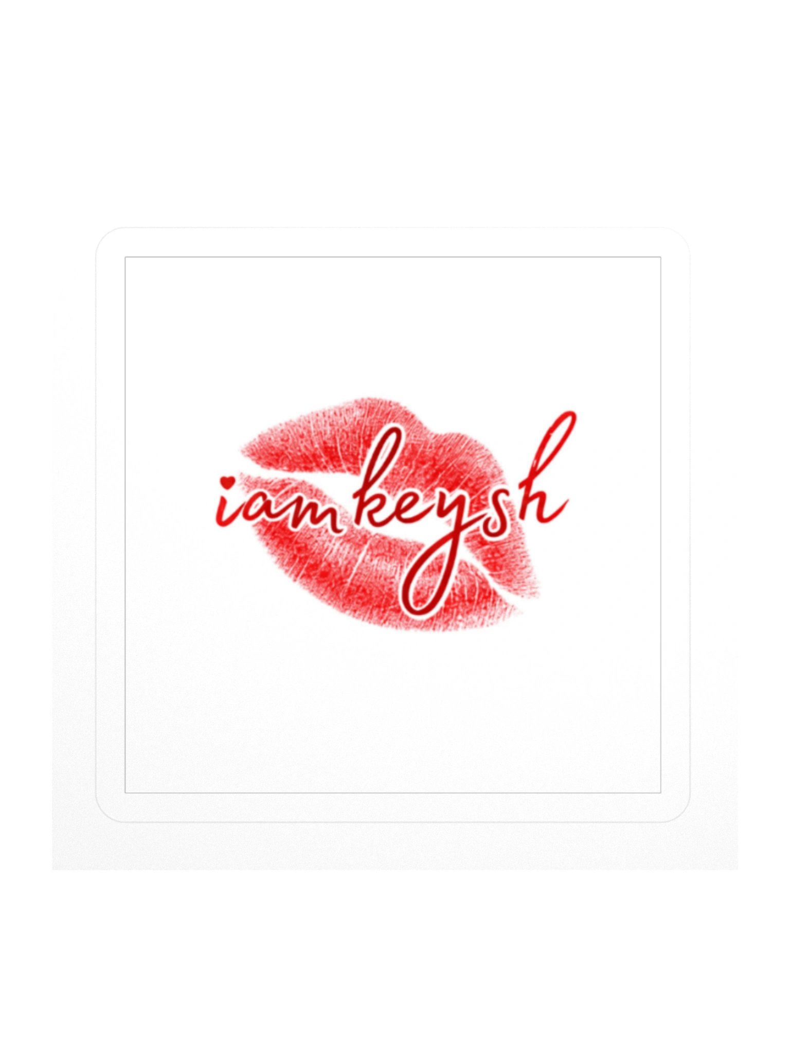IAmKeysh Logo Sticker product image (2)