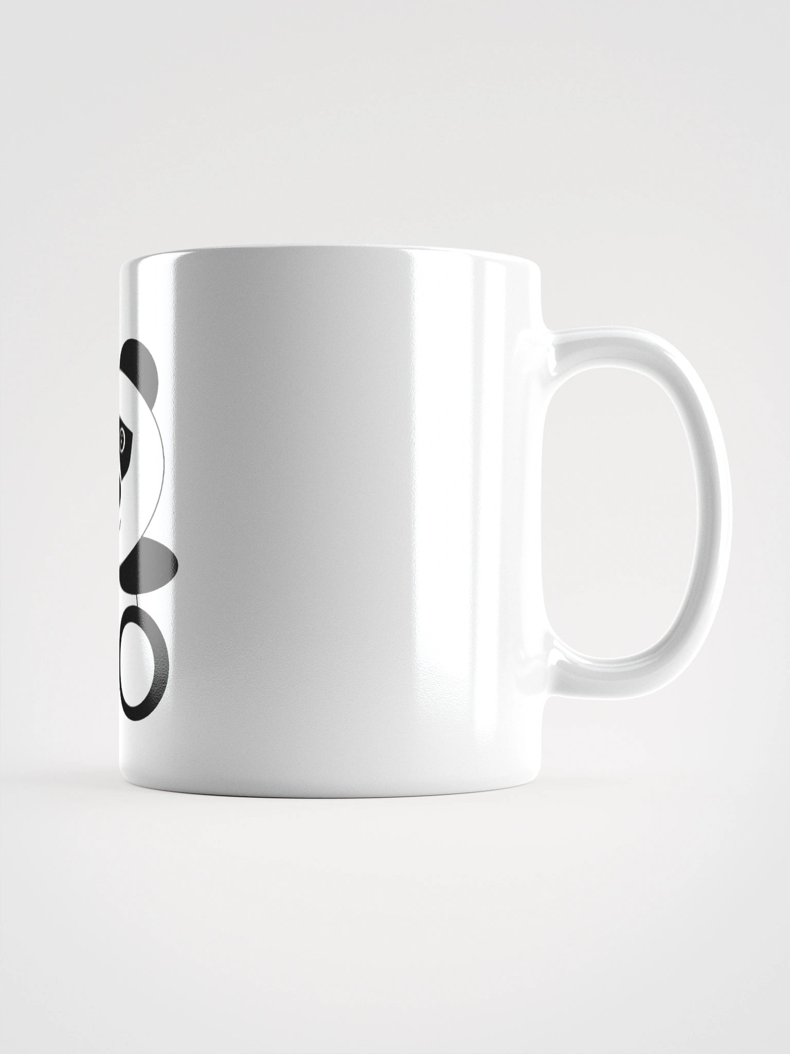 Panda Smile White Glossy Mug product image (1)