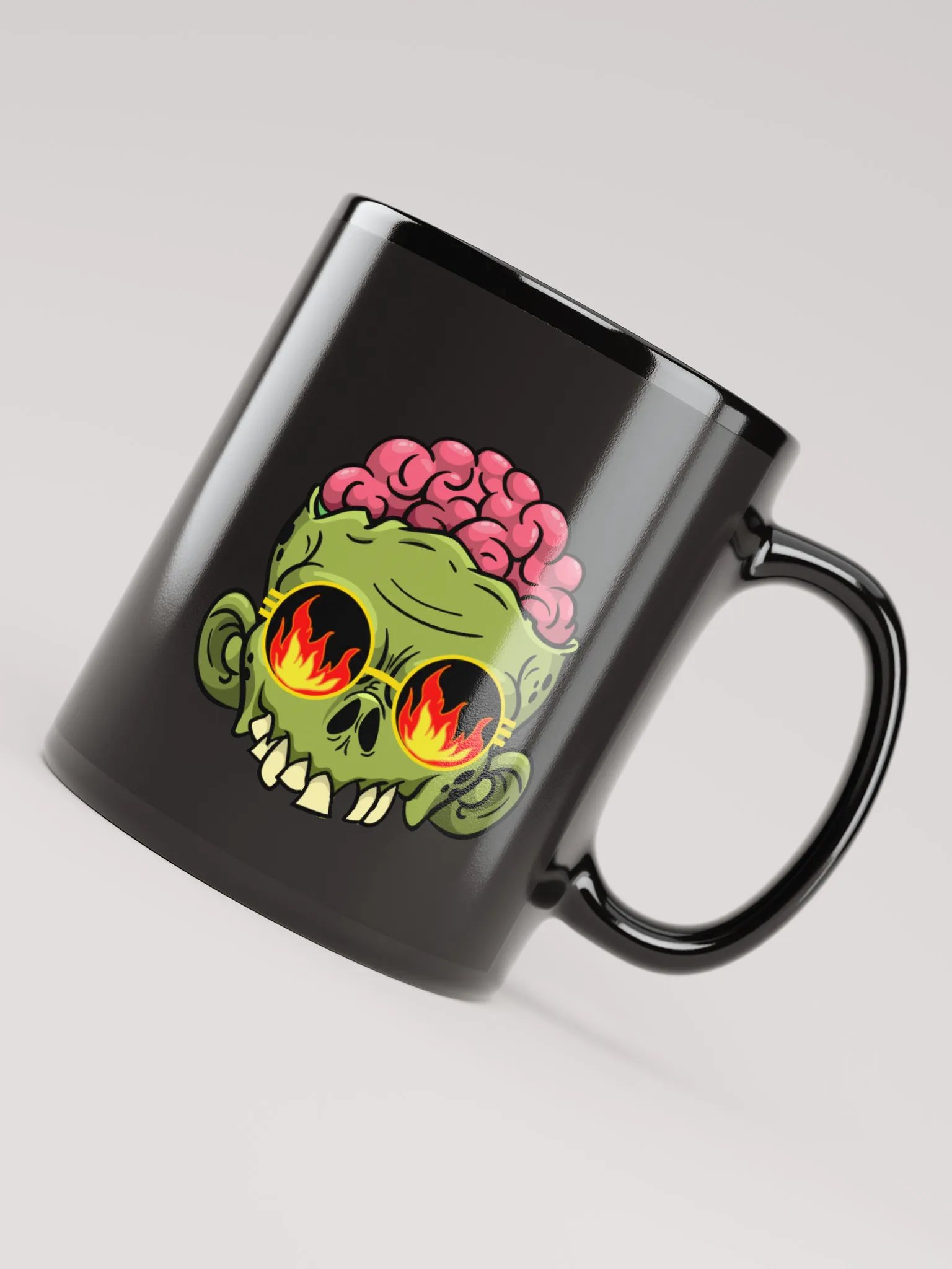 No Brainer Black Mug product image (7)
