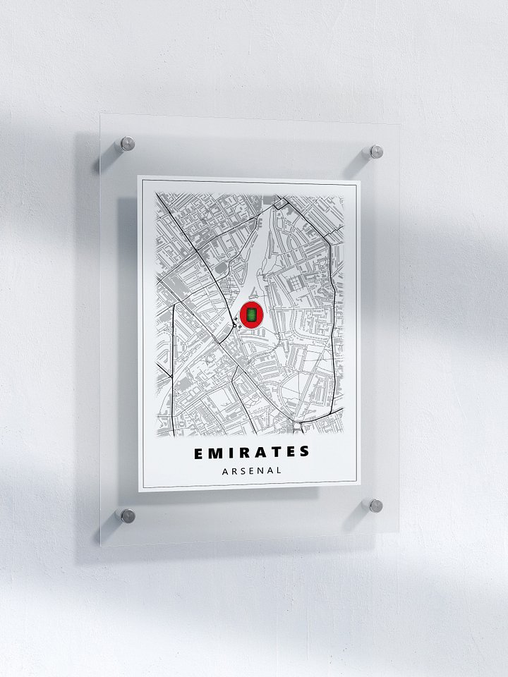 Emirates Map - Arsenal product image (1)